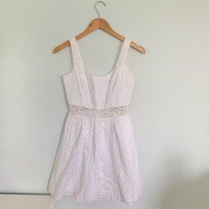 Lilly Pulitzer White Lace Dress